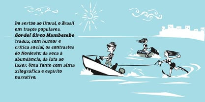 Cordel Circo Mambembe Font Poster 3