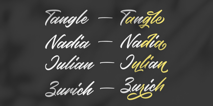 Rainylock Font Poster 5