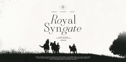 Eaudore Font Poster 3