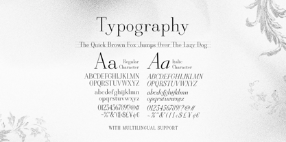 Eaudore Font Poster 9