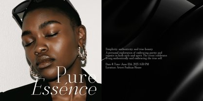 Eaudore Font Poster 7