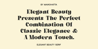 Aelica Font Poster 8