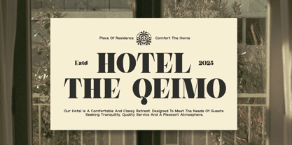 Aelica Font Poster 6