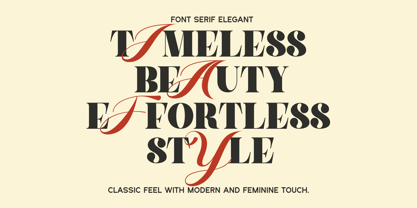 Aelica Font Poster 4