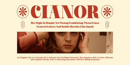 Aelica Font Poster 2