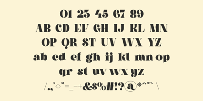 Aelica Font Poster 9