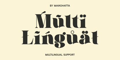 Aelica Font Poster 10