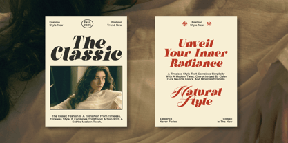 Aelica Font Poster 5