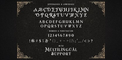 Rose Knight Font Poster 7