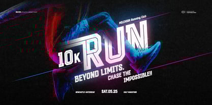 Boltzer Font Poster 3