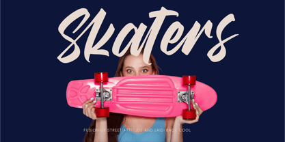 Duster Nighty Font Poster 11