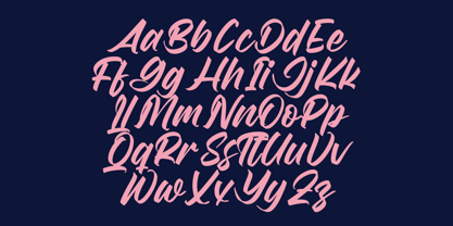 Duster Nighty Font Poster 13