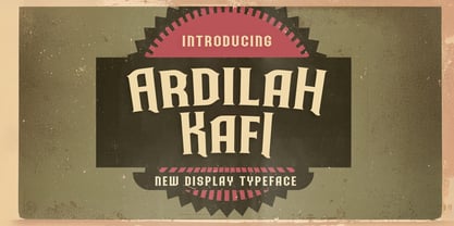 Ardillah Kafi Font Poster 1