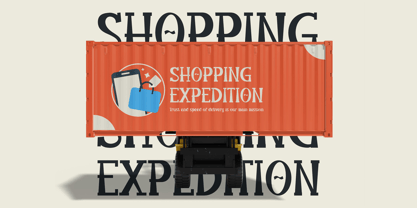 Newtrow Epidents Font Poster 4