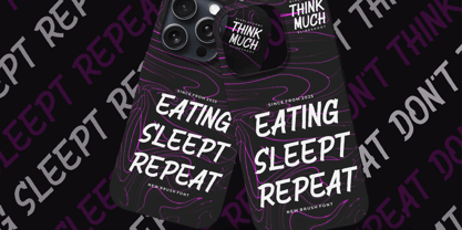 Singen Crash Font Poster 2