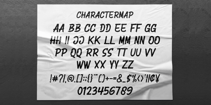 Singen Crash Font Poster 5