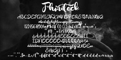 Fhuriteck Font Poster 7