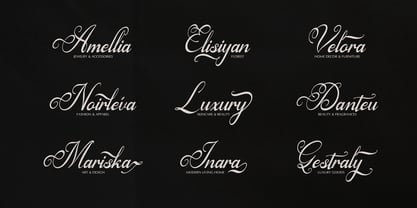 Arthemy Rorelia Font Poster 5