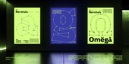 UT Nerotals Font Poster 6