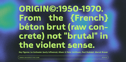 UT Nerotals Font Poster 2