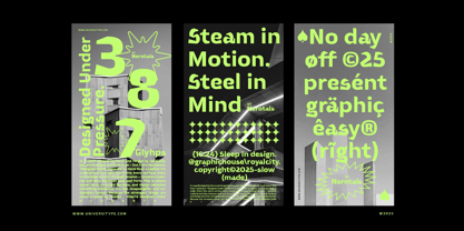 UT Nerotals Font Poster 5