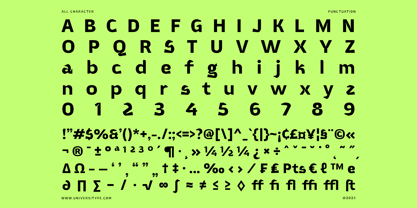 UT Nerotals Font Poster 9