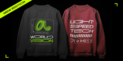 Outspread Font Poster 3