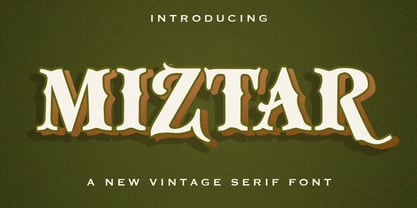 Miztar Font Poster 1