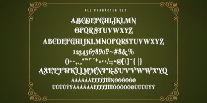 Miztar Font Poster 6