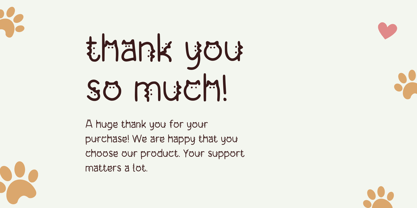 Other Cattie Font Poster 2