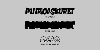 Grandboom Font Poster 9