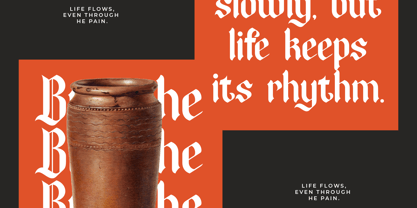 Anubal Jacquelin Font Poster 4