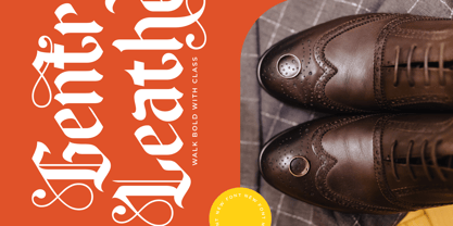 Anubal Jacquelin Font Poster 3