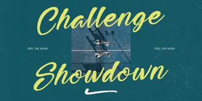 Higten Wasted Font Poster 8