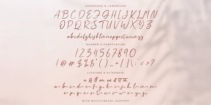 Aliya Ramsey Font Poster 6