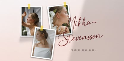 Aliya Ramsey Font Poster 2