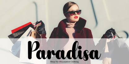 Hesalyn Script Font Poster 4