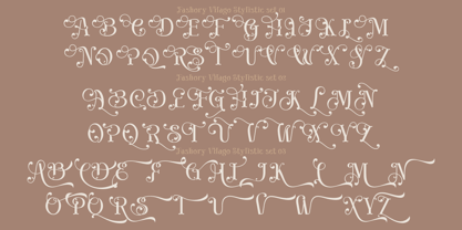 Fashory Vilago Font Poster 7