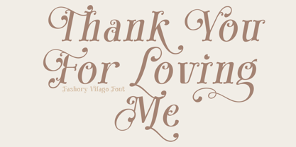 Fashory Vilago Font Poster 10