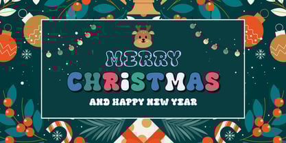 Fox Squish Font Poster 3