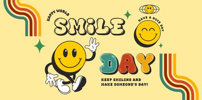 Fox Squish Font Poster 4