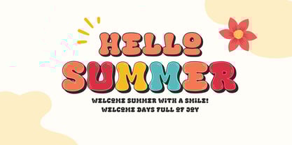 Fox Squish Font Poster 5