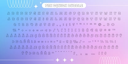Fox Squish Font Poster 11