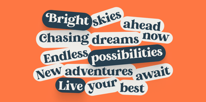 Marigold Magic Font Poster 8