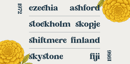 Marigold Magic Font Poster 4