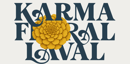 Marigold Magic Font Poster 3