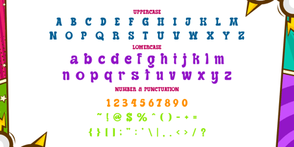 Mega Boldy Font Poster 5