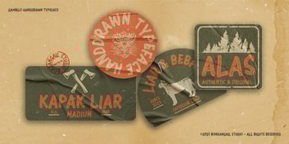 Gambilo Font Poster 3