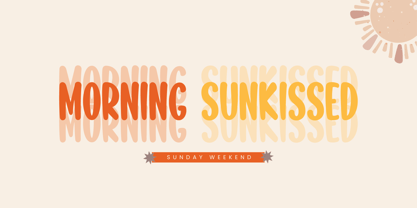 Laribson Thrend Font Poster 2