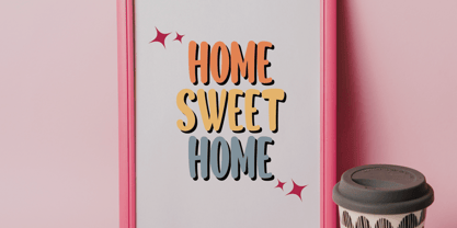 Laribson Thrend Font Poster 5